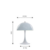 Panthella 250 Table Lamp Verner Panton