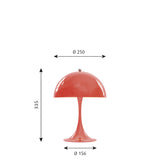 Panthella 250 Table Lamp Verner Panton