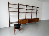 Vintage wandkast Poul Cadovius, System Cado - jaren '60 - palissander