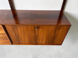 Vintage wandkast Poul Cadovius, System Cado - jaren '60 - palissander