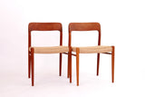Set van 2 Niels Otto Møller Dining Chairs