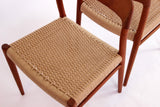 Set van 2 Niels Otto Møller Dining Chairs