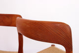 Set van 2 Niels Otto Møller Dining Chairs