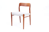 Set van 5 Niels O. Møller Eetkamerstoelen