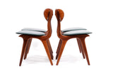 Set van 4 Eetkamerstoelen Louis Van Teeffelen