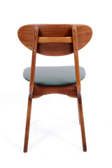 Set van 4 Eetkamerstoelen Louis Van Teeffelen