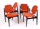 Set of 4 dining chairs Arne Vodder