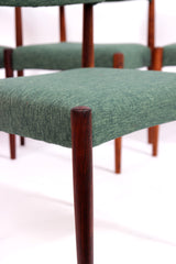 Set van 4 Aksel Bender Madsen Eettafelstoelen