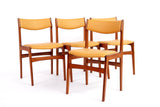 Set van 4 Eettafelstoelen Erik Buch