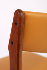 Set van 4 Eettafelstoelen Erik Buch