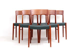 Set van 6 Eetkamerstoelen van Henning Kjaernulf