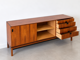 Sideboard Hans Hove & Palle Petersen, palissander - jaren '60