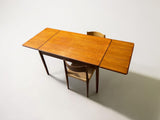 Vintage Designs Pastoe eettafel TT23 van Cees Braakman in teakhout, uitschuifbaar model uit de jaren 60.