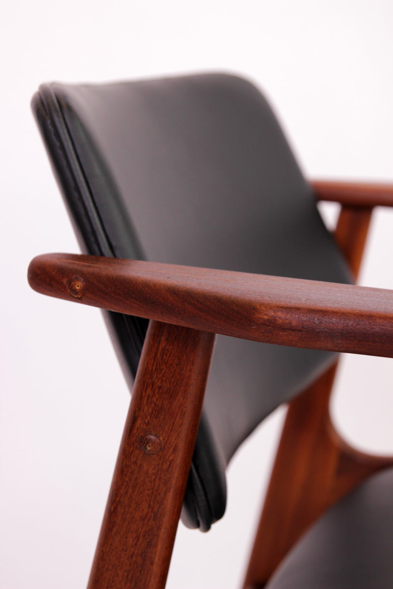 Set van 6 eettafelstoelen Arne Vodder
