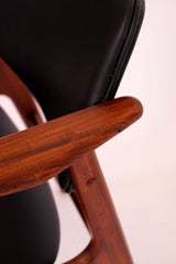 Set van 6 eettafelstoelen Arne Vodder