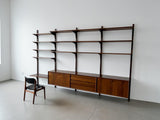Vintage wandkast Poul Cadovius, System Cado - jaren '60 - palissander