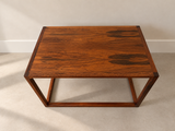 Vintage bijzettafel 'cube' van Kai Kristiansen in palissander, jaren '60