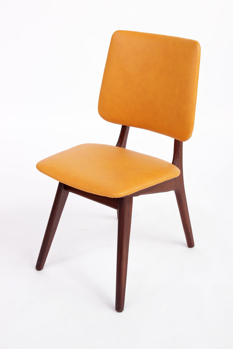 Set of 6 Dining Table Chairs Louis van Teeffelen 