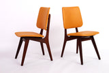 Set of 6 Dining Table Chairs Louis van Teeffelen 
