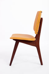 Set of 6 Dining Table Chairs Louis van Teeffelen 