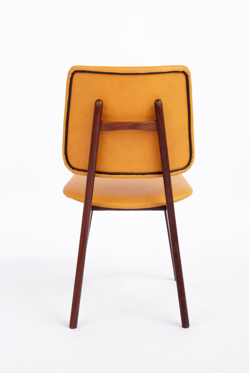 Set of 6 Dining Table Chairs Louis van Teeffelen 