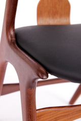 Set of 4 Dining Table Chairs Louis van Teeffelen 